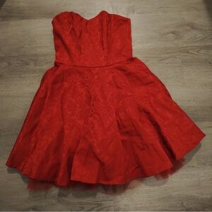 Forever 21 Vibrant Red Dress